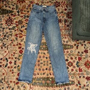 Madewell perfect vintage straight jeans